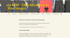 Desktop Screenshot of clubcoursemontmagny.com