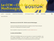 Tablet Screenshot of clubcoursemontmagny.com